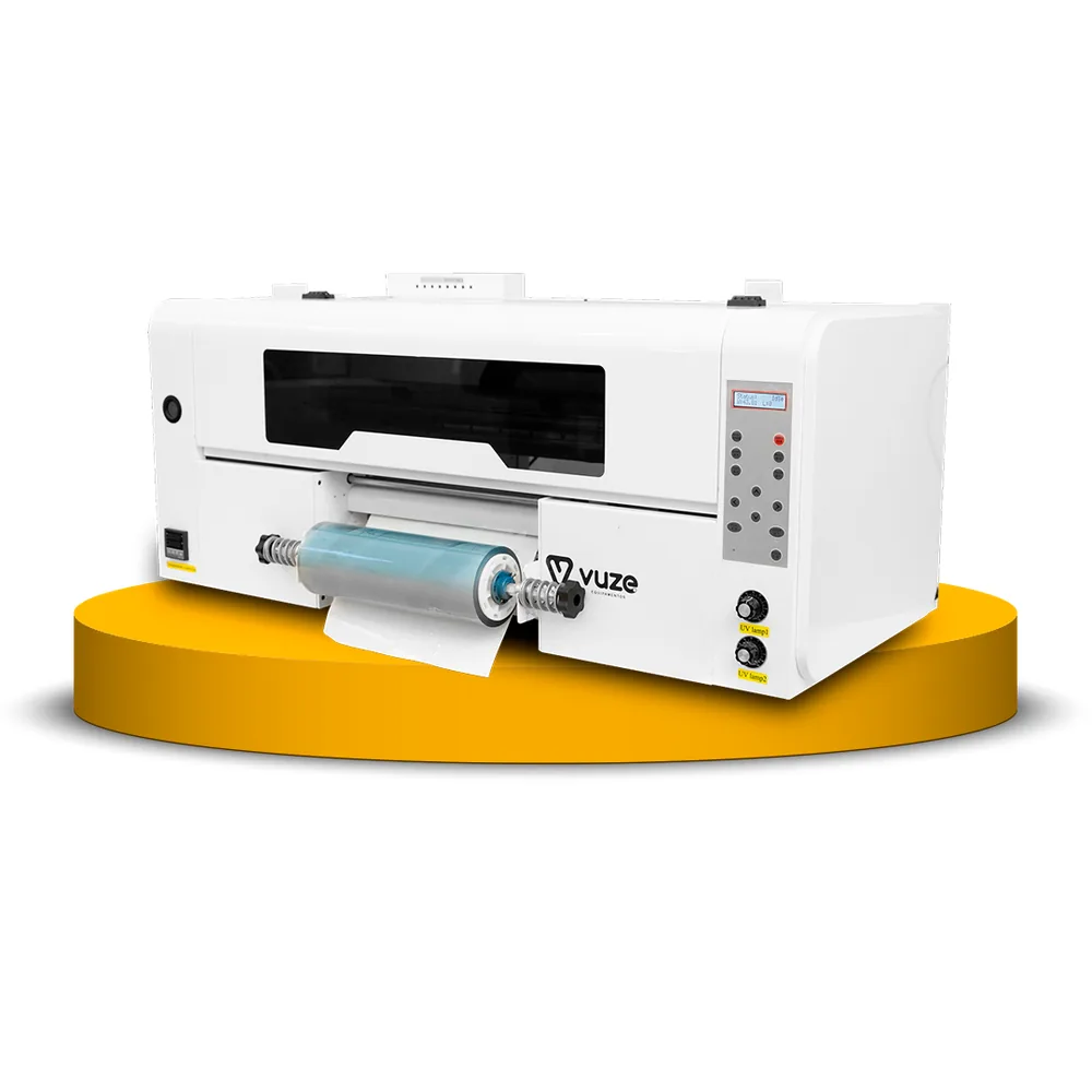 Impressora DTF UV Vuze 2x XP600 30cm em estúdio