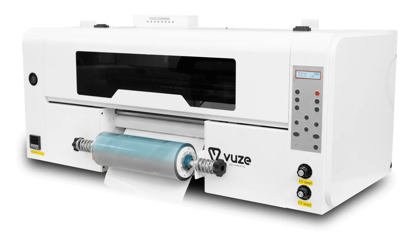 Impressora DTF UV Vuze 2x XP600 30cm